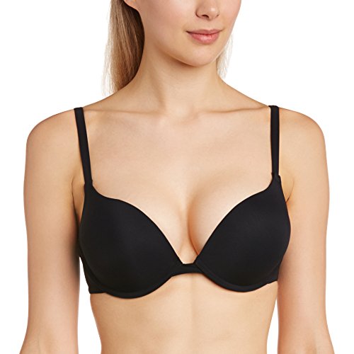 Triple Boost Push-Up Womens Bra Black 36B