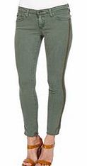 Sage super skinny cropped jeggings