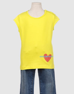 TOPWEAR Short sleeve t-shirts GIRLS on YOOX.COM