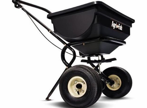 Agri-Fab AG45-0388 85lb Push Type Broadcast Spreader - Black