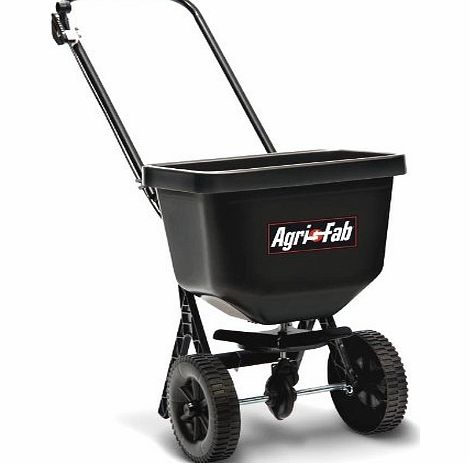 Agri-Fab AG45-0409 50lb Push Type Broadcast Spreader - Black