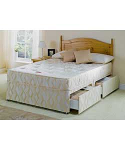 Kingsley Trizone Double Divan - 4 Drawer