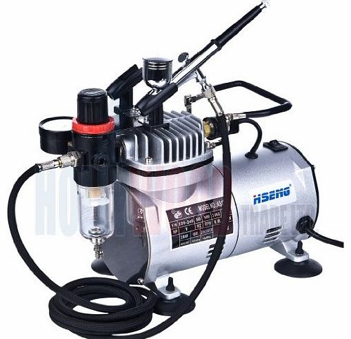 Mini Airbrush Compressor Kit - AS18-2 Kit 1