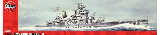 A06205 HMS King George V 1:600 Scale Series 6 Plastic Model Kit