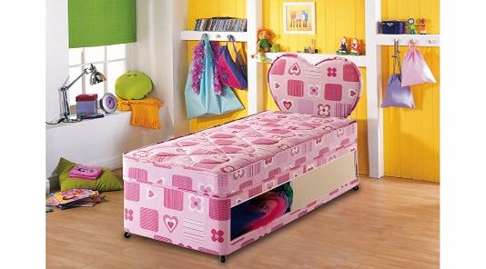 Airsprung Kids Beta Pink Divan