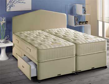 Airsprung Ortho Select Medium Divan and Mattress