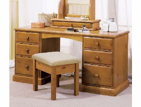 Double Pedestal Dressing Table