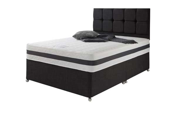 Hush Helston Memory Kingsize Divan Bed