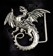 Whitby Wyrm Buckle