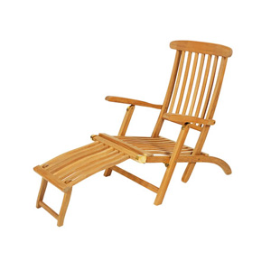 Queen Mary Teak Steamer Chair