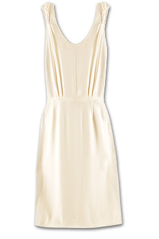 Twisted back dress