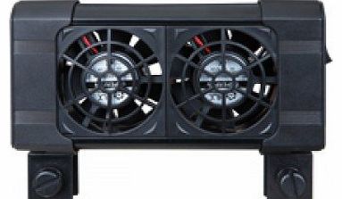 Dual Head Tropical / Marine Aquarium Fish Tank Cooling Fan Chiller