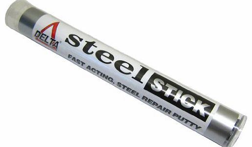 1 X Delta Steel Stick 125G Large 4.4Oz Epoxy Putty Alloy Wheel Repair Kerbing