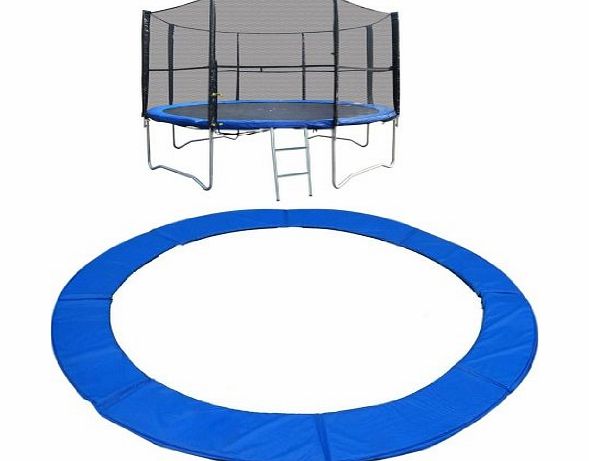 SET OF TRAMPOLINE PADDING & SAFETY NET 8FT REPLACEMENT PADDING PAD MAT