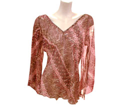 Slash arm gypsy top