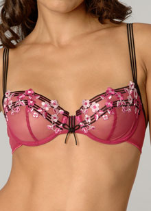 Bora Bora half cup bra