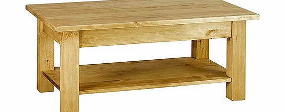 Farmer Solid Pine Coffee Table