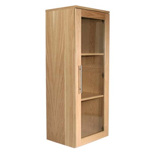 Alphason Designs Ltd Alphason Designs Oakwood Glazed Bookcase