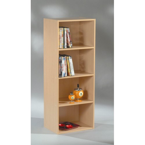 Alsapan Cube 4 Shelf Bookcase In Erable