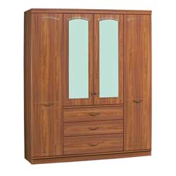 - Canterbury 4 Door Wardrobe with 3