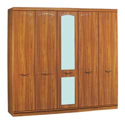 - Canterbury 5 Door Wardrobe with