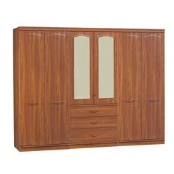 - Canterbury 6 Door Wardrobe with