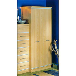 - Manhattan 2 Door Wardrobe with Shelf