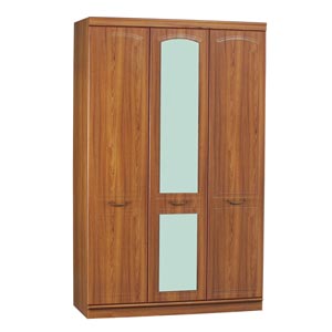 Canterbury 3 door wardrobe with mirror