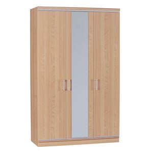 Manhattan 3 door wardrobe with fitted