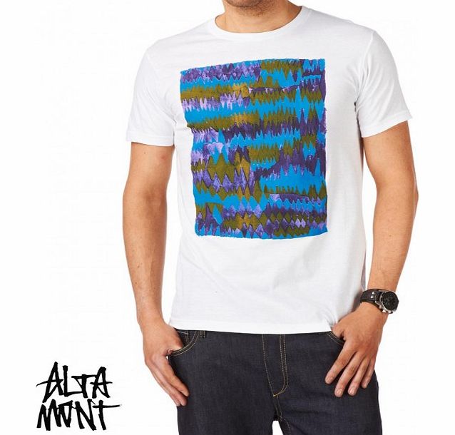 Mens Altamont Elation T-Shirt - White