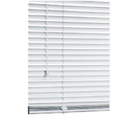 Aluminium Venetian Blind, White 120cm