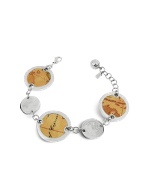 1a Prima Classe - Geo Stainless Steel Link Bracelet