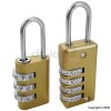 2 Piece Combination Padlock Set