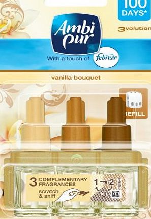 Ambi Pur 3Volution Plug In Refill Vanilla Bouquet 20 ml