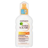 Garnier Ambre Solaire Suntan Moisturising Protection Spray Medium SPF 20 with Cactus nutriflavones and Vitamin E 200ml