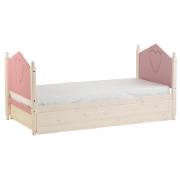 Under Bed Draw/Trundle, White Wash Pine