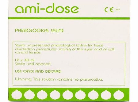 Sterile Saline 12 X 30ml