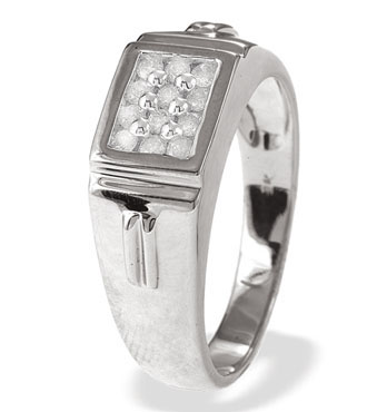 White Gold Diamond Ring (136)