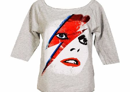 Ladies Foil Print David Bowie Aladdin Sane Slash