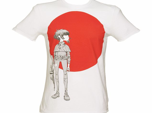 Mens White The Gorillaz Empire Ants T-Shirt