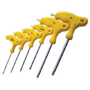 6Pc T Handle Torx Screwdriver Set L0750