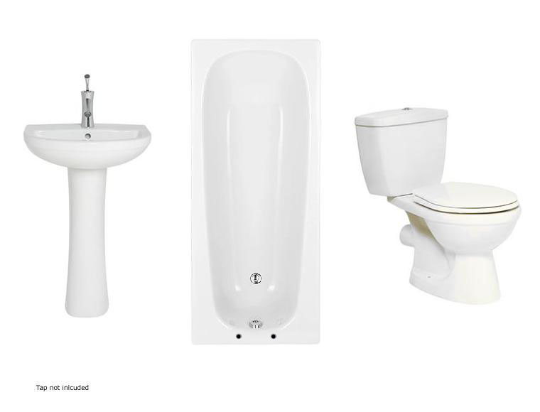 Suite Package B-s (basin wc steel bath)