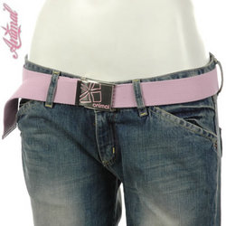 Delta Webbing Belt Lilac Sachet