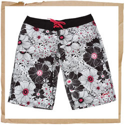 Fletcherbird Boardshorts Black/White