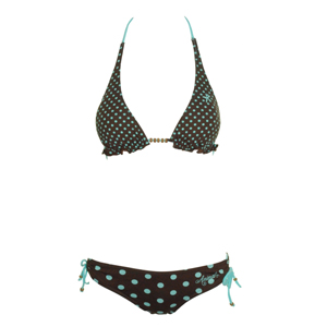 Animal Ladies Animal Bella Bikini. French Roast