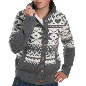 Animal Ladies Eastwood Cardigan - Charcoal