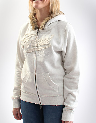 Animal Ladies Jubilation Zip hoody Marl