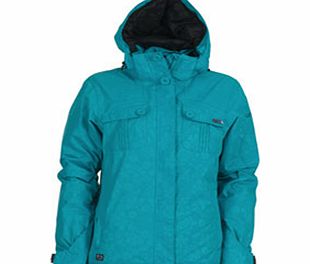 Ladies Animal Capello 5000mm Snow Jacket. Baltic