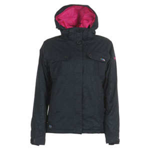 Ladies Animal Capello 5000mm Snow Jacket. Black