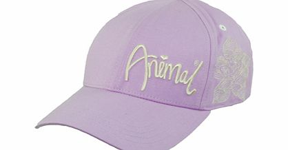 Ladies Animal Duna Adjustable Cap. Violettulle